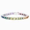 Rainbow Tennis Bracelet
