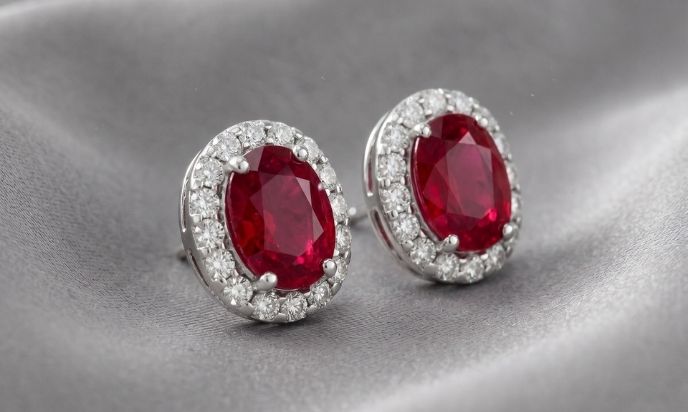 Luxury Red Tourmaline Ring