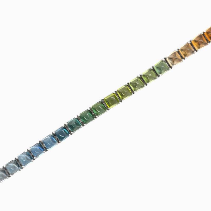 Rainbow Tennis Bracelet - Image 2