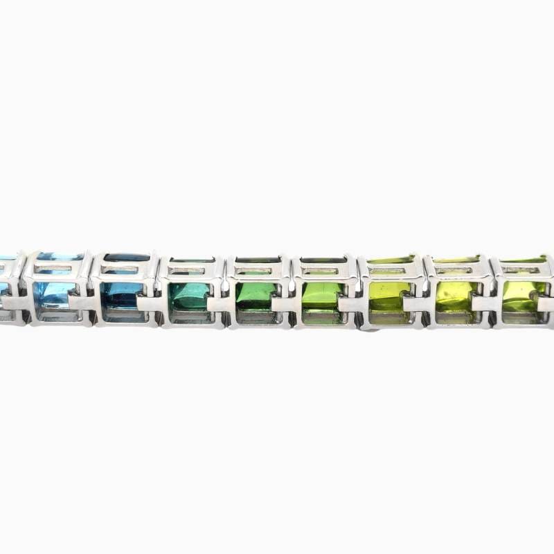 Rainbow Tennis Bracelet - Image 4