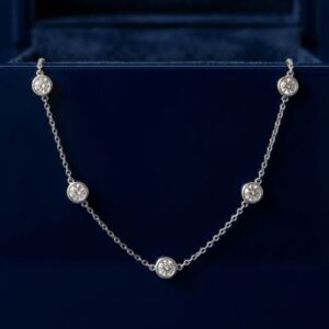 Diamond By The Yard Lab-Grown Diamond Necklace
