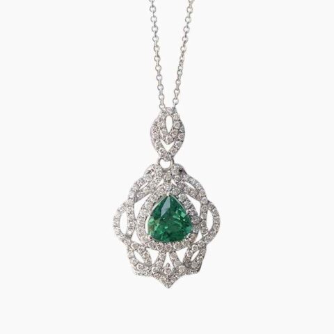 green tourmaline jewelry