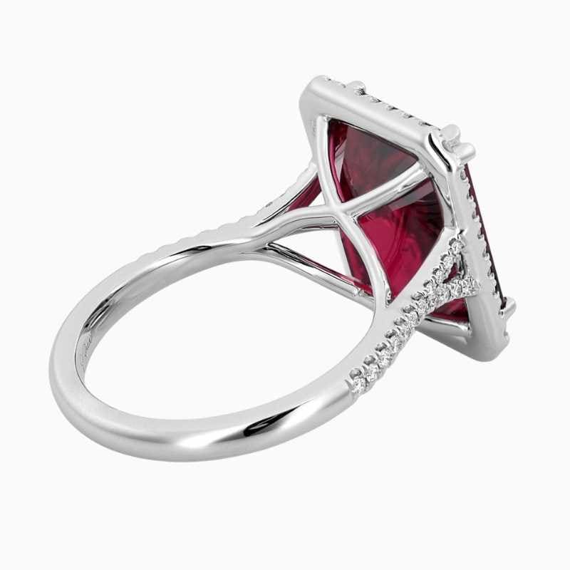 red tourmaline ring