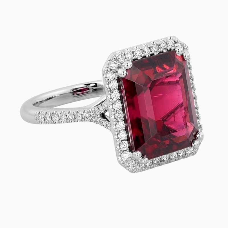gemstone diamond ring