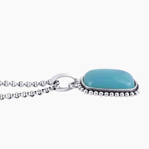 natural agate pendant