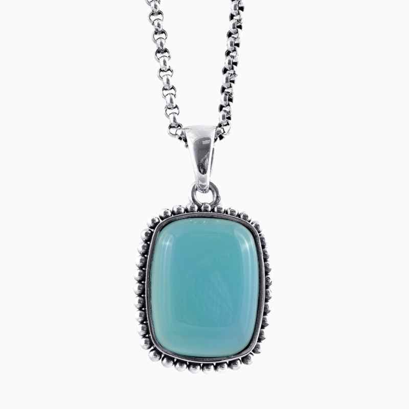 Agate 24.81 carats set in Silver