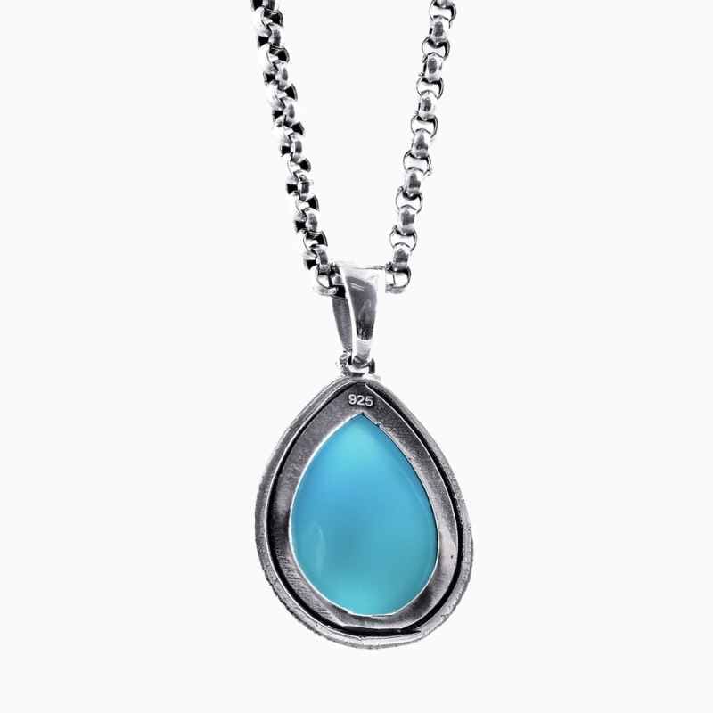 Agate 11.54 carats set in Silver