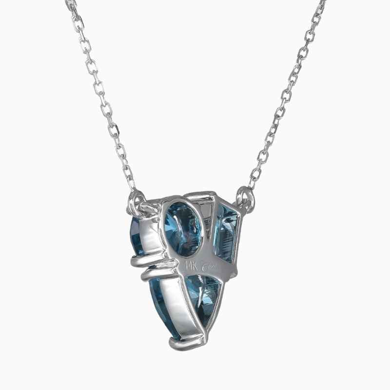 natural topaz pendant