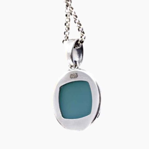 natural agate pendant