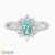 Mirage Paraiba Tourmaline Diamond Ring