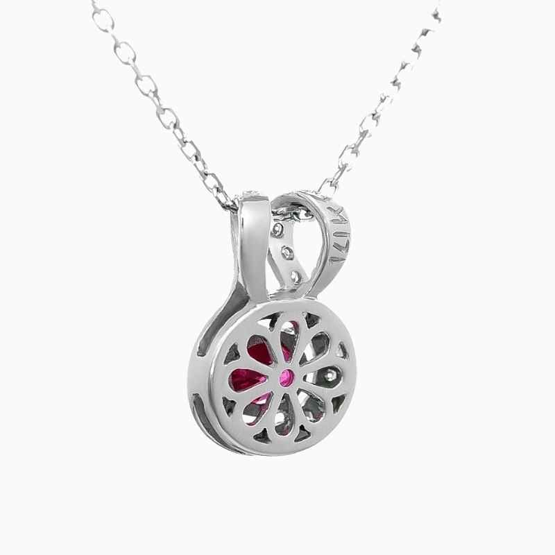 red spinel pendant