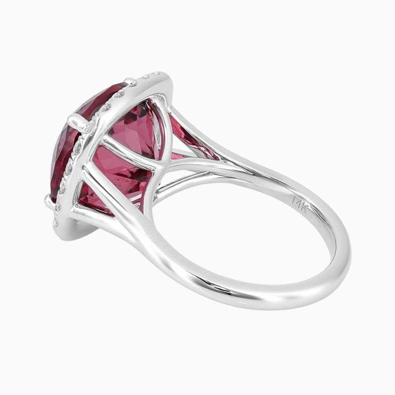 Natural Red Tourmaline ring