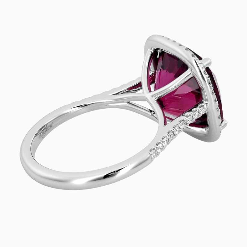 Natural Red Tourmaline ring