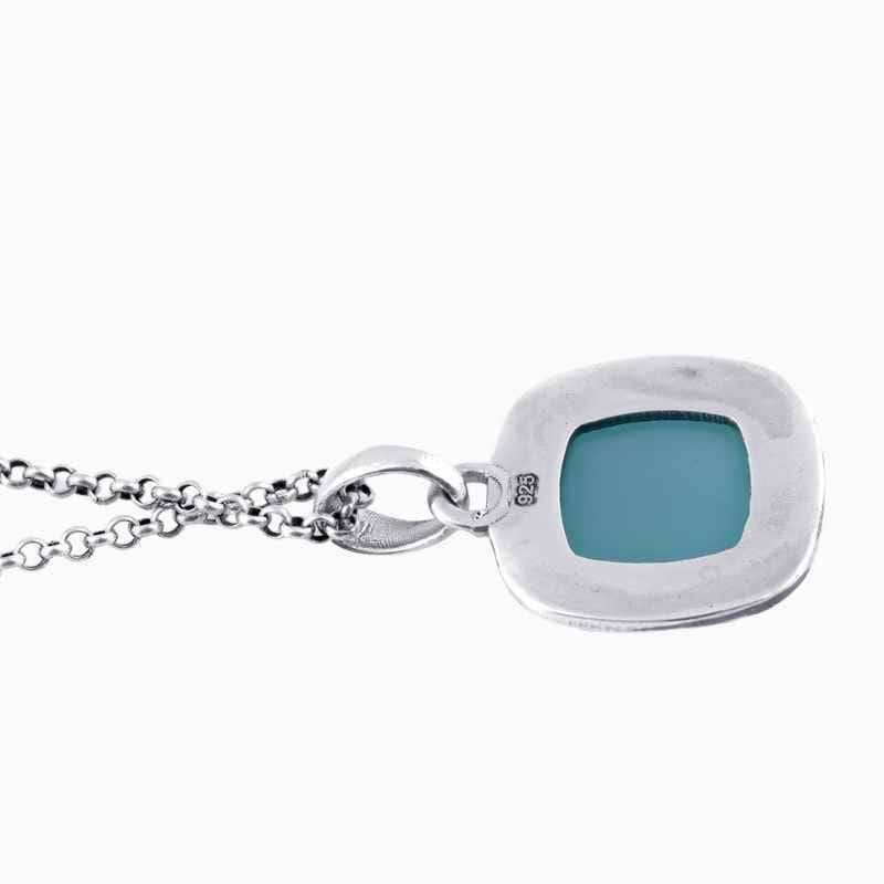 Natural Agate in Silver