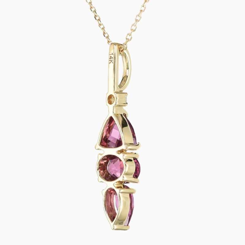 grape garnet pendant