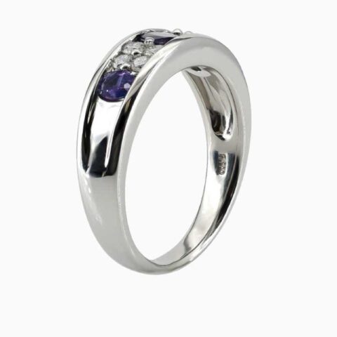 natural alexandrite ring