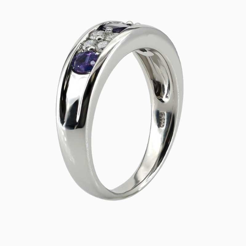 natural alexandrite ring