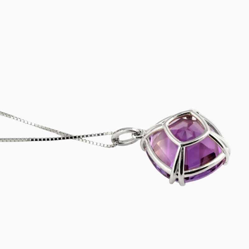 Natural amethyst pendant