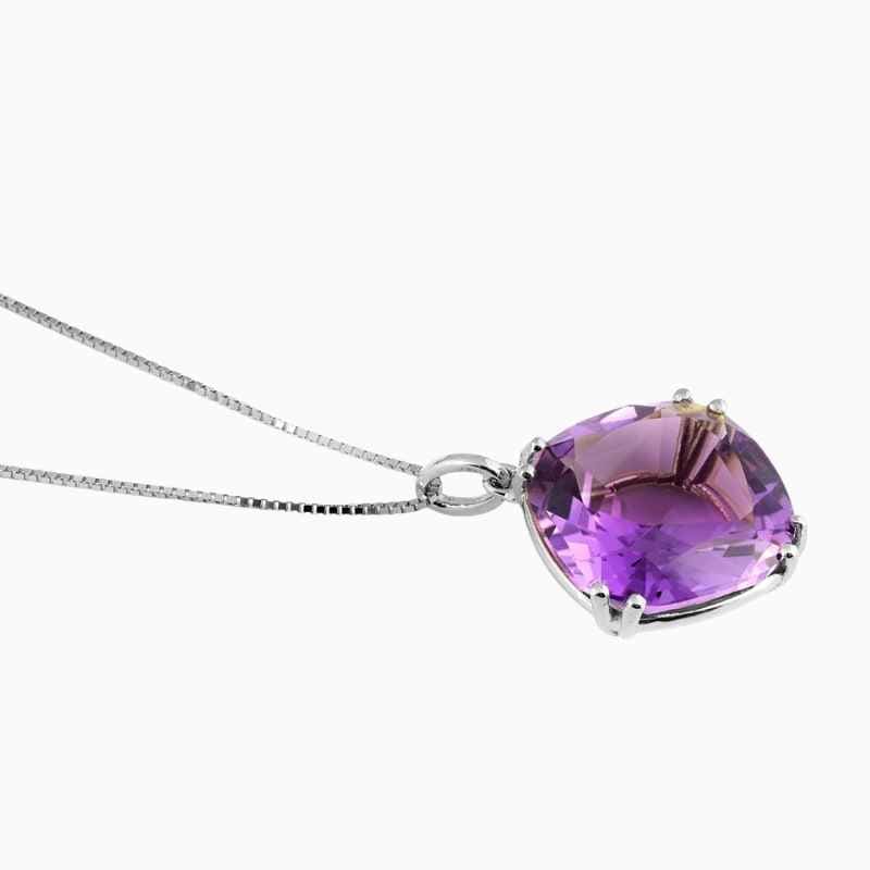 Natural Amethyst 18.37 carats set