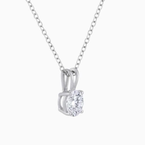 solitaire necklace