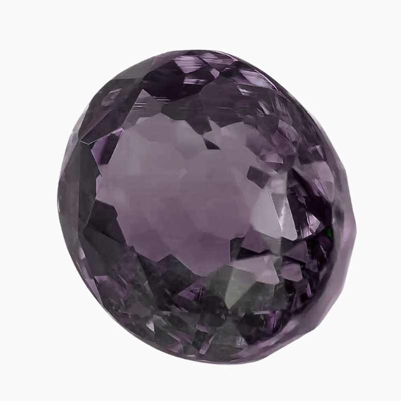alexandrite gemstone with 0.95 carats violet