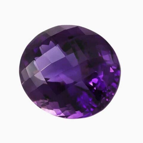 natural amethyst gemstone with 26.94 carats