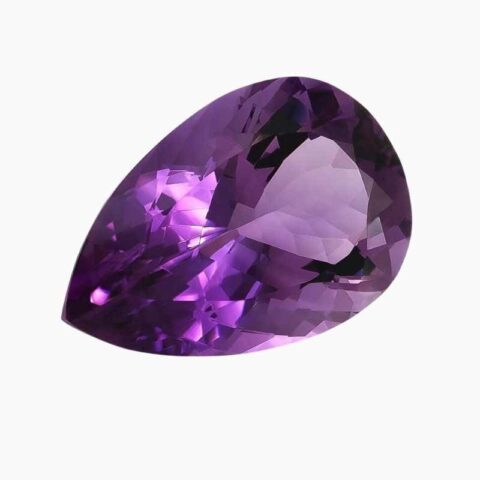 amethyst gemstone with 45.34 carats