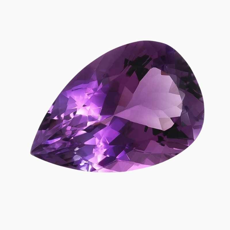 amethyst gemstone with 45.91 carats
