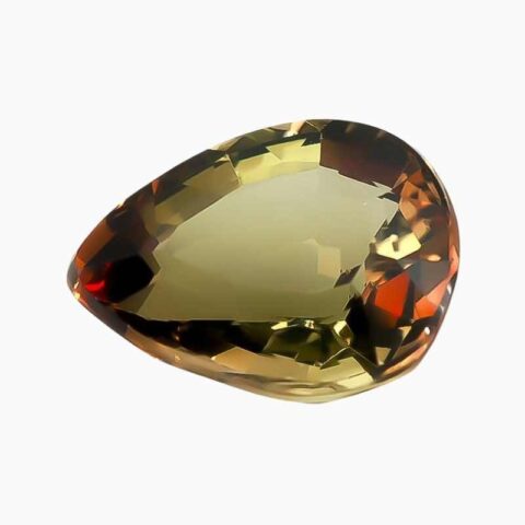 olive bronze andalusite loose gemstone