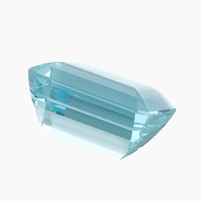octagonal aquamarine