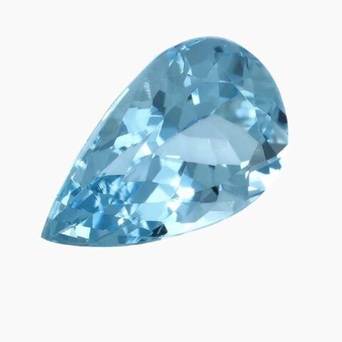 light blue gemstone