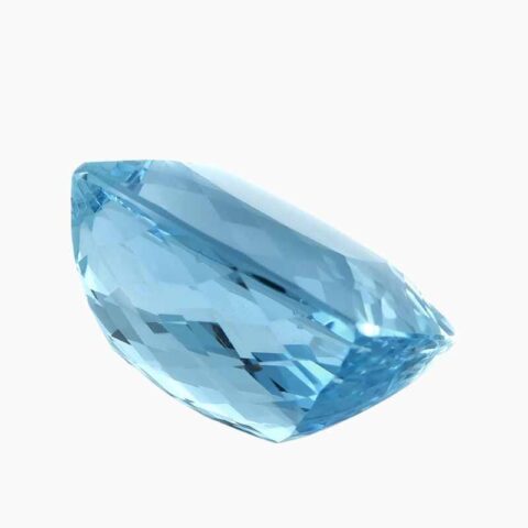 cushion aquamarine