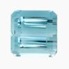 ocean blue aquamarine octagonal