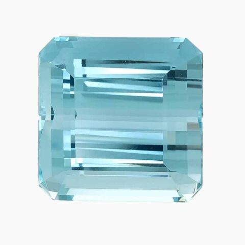 ocean blue aquamarine octagonal