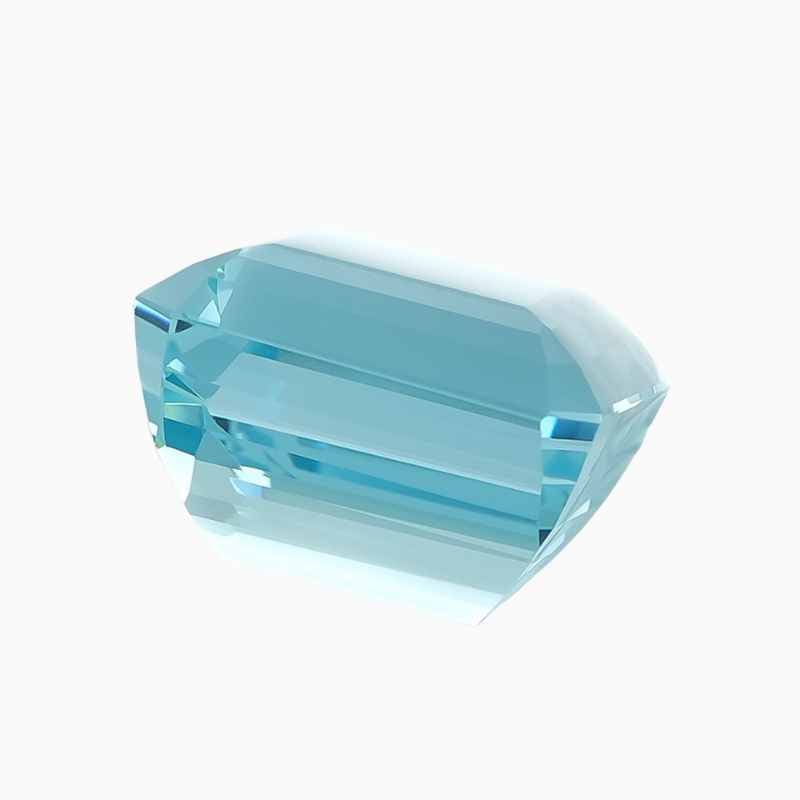 light blue loose gemstone