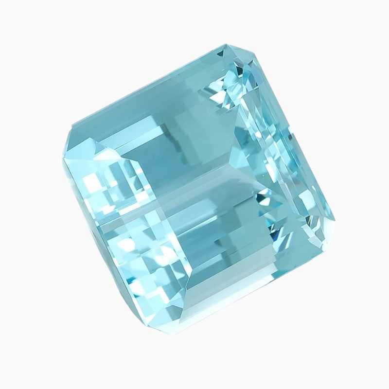 Ocean Blue Aquamarine Octagonal - Image 2