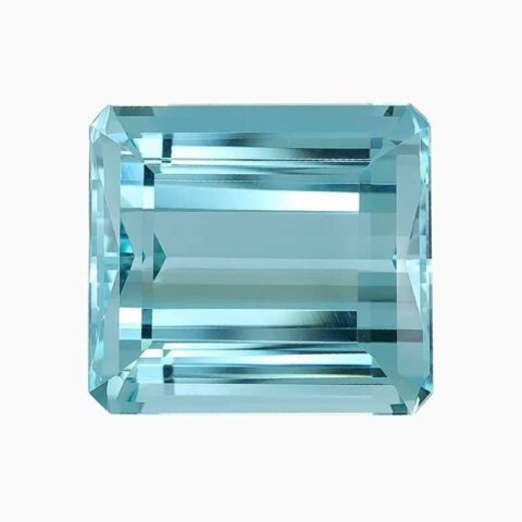 prestige blue aquamarine octagonal