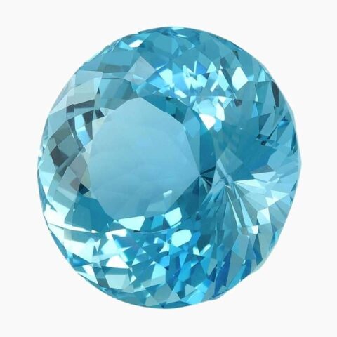 round aquamarine