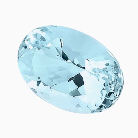 light blue gemstone