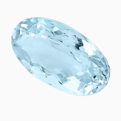 oval aquamarine