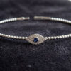 Bezel Set Lab Grown Diamond Tennis Bracelet