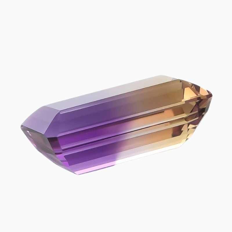 natural bicolor ametrine