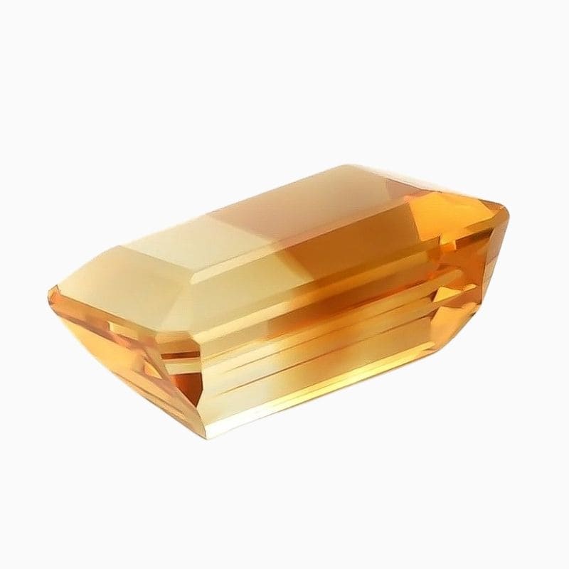 Natural Bicolor Citrine gemstone