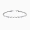 Lab Grown Diamond Buttercup Set Tennis Bracelet