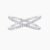 Criss Cross Half Way Lab Grown Diamond Ring | Stud Gems