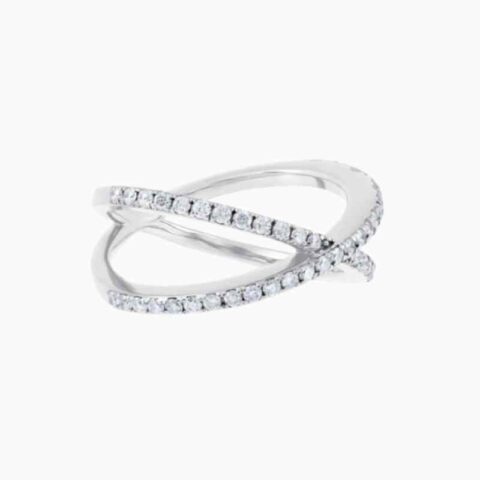 diamond ring silver