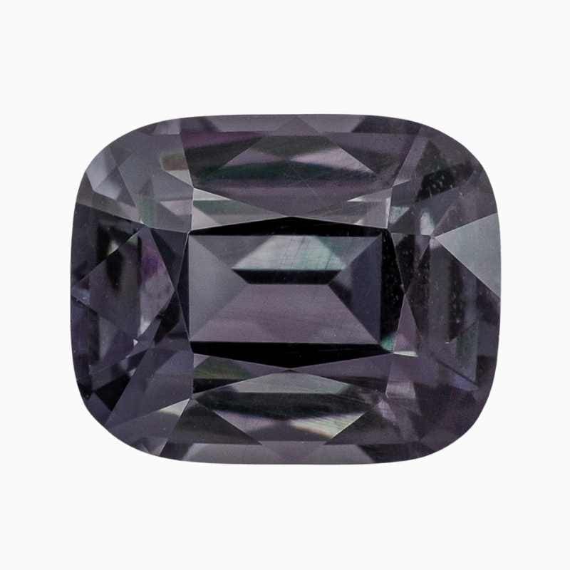 elegant shift garnet cushion gem