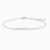 Dainty Bar Lab Grown Diamond Bracelet with lab grown diamonds in 14k solid gold
