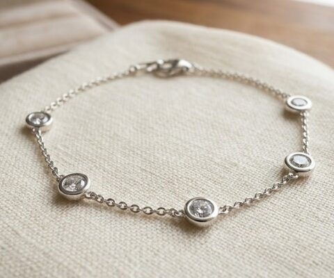 Diamond By The Yard Lab Grown Diamond Bracelet