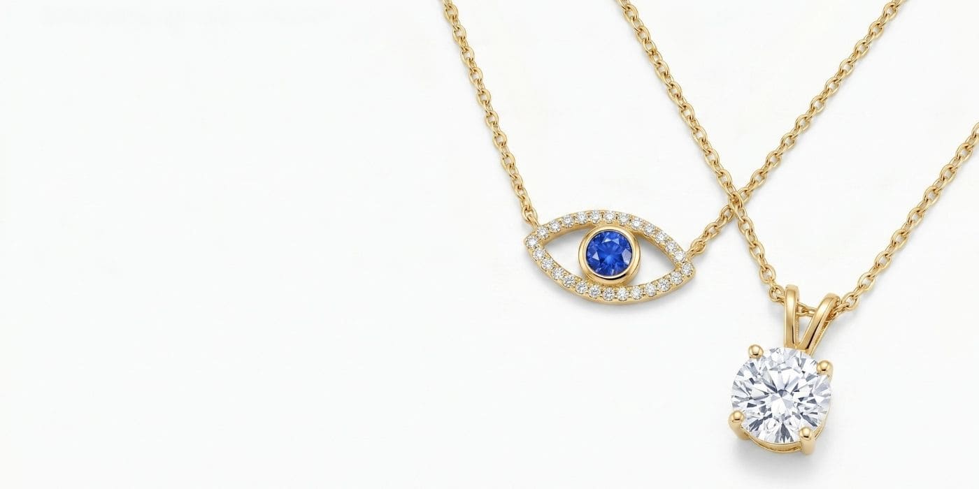 Luxury Diamond Pendant Necklace